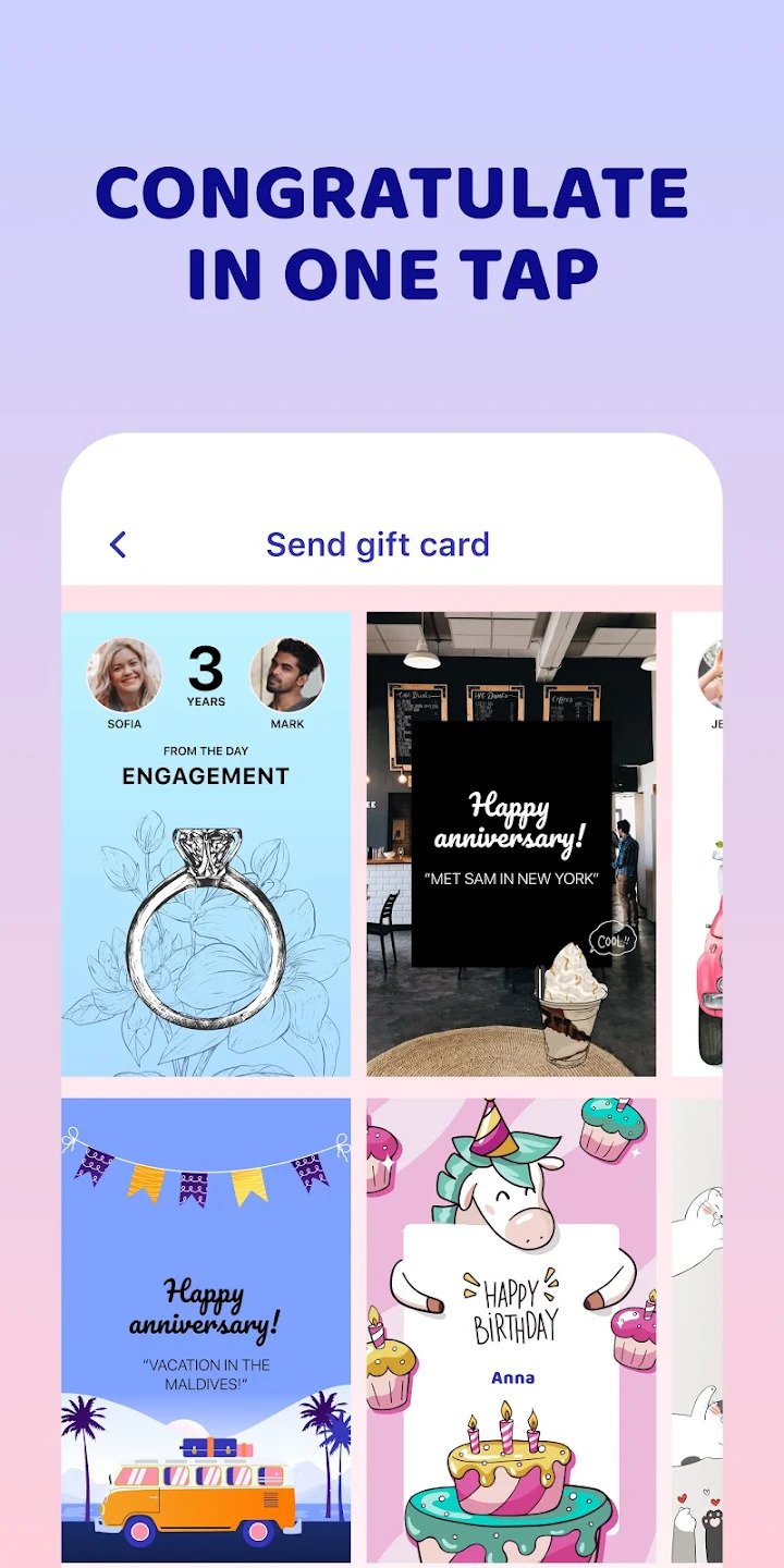 share events couple app